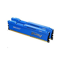 Kingston 16gb 1600mhz Ddr3 Cl10 Dimm (kit Of 2) Fury Beast Blue (KF316C10BK2/16)