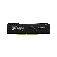 Kingston 32gb 3200mhz Ddr4 Cl16 Dimm (kit Of 4) Fury Beast Black (KF432C16BBK4/32)