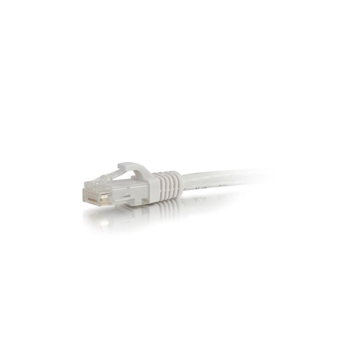 C2G 8ft Cat6a Snagless Utp Cable-white (50767)