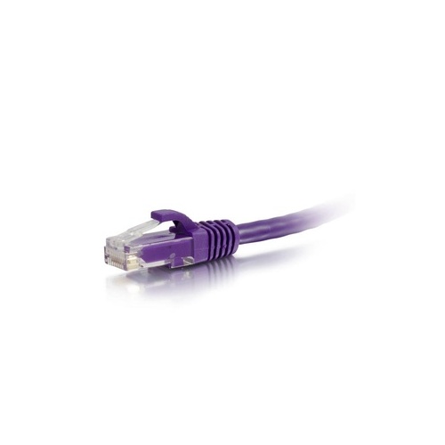 C2G 20ft Cat6a Snagless Utp Cable-prple (50830)