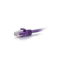 C2G 30ft Cat6a Snagless Utp Cable-prple (50832)