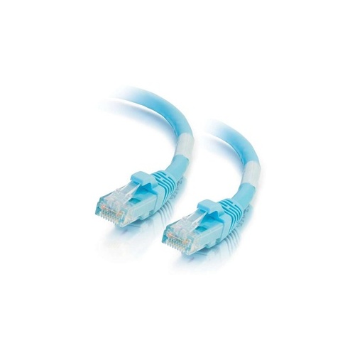 C2G 100ft Cat6a Snagless Utp Cable-aqua (50875)