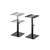 Monoprice 12-18in Adjustable Desktop Studio Monitor Stands (600023)