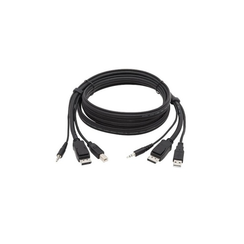 Tripp Lite Displayport Kvm Cable Kit 4k Usb 6ft (P783006)