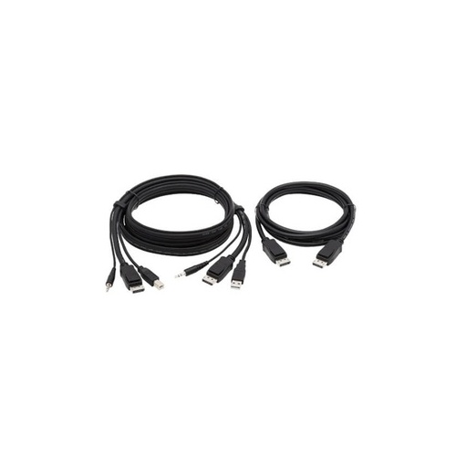 Tripp Lite Dual Displayport Kvm Cable Kit 4k 6ft (P783006DP)
