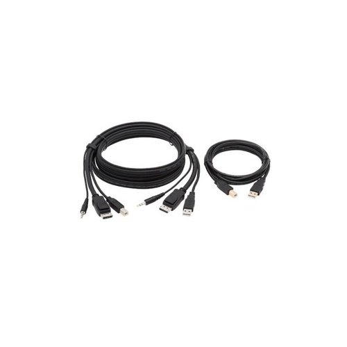Tripp Lite Displayport Kvm Cable Kit 4k Usb Mm 6ft (P783006U)