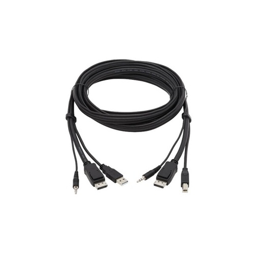 Tripp Lite Displayport Kvm Cable Kit 4k Usb 10ft (P783010)