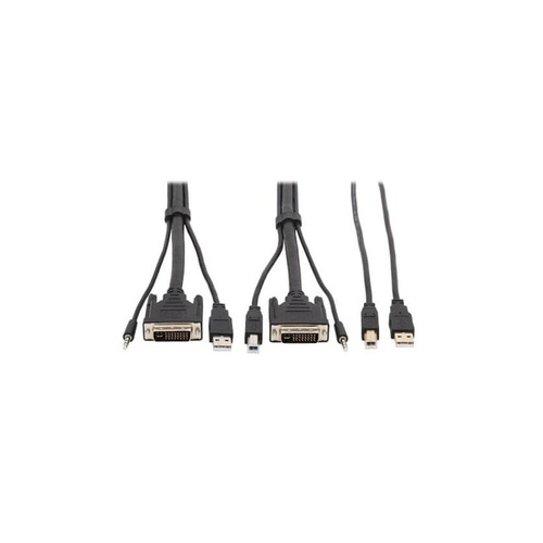 Tripp Lite Dvi Kvm Cable Kit Usb 3.5mm Usb M/m 6ft (P784006U)