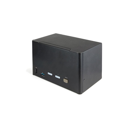 StarTech 2-pt Quad Monitor Displayport Kvm Switch (SV231QDPU34K)