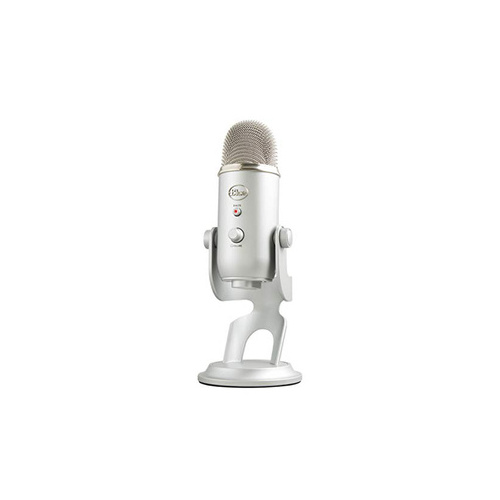 Logitech Blue Yeti Usb Mic- Silver (988000103)
