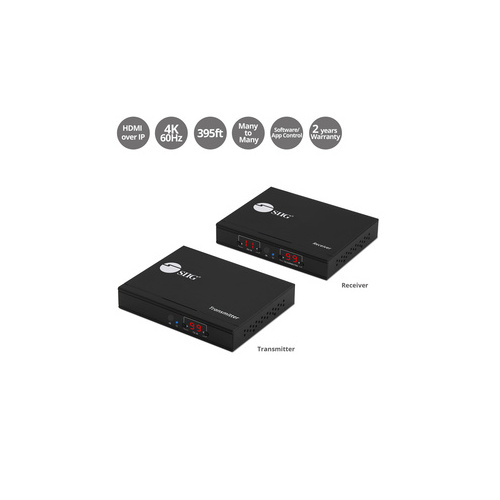 SIIG Hdmi 2.0 4k60hz Over Ip Extender (CEH25A11S1)