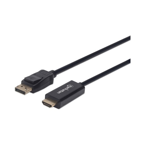 Manhattan - Strategic 1080p Displayport To Hdmi Cable (152662)