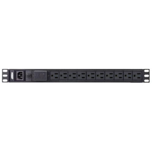 Aten 10 Outlets 15a Basic Pdu W/ Surge Protec (PE0110SA)