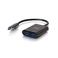 C2G Usb C To Aux And Usb C Adapter (54438)