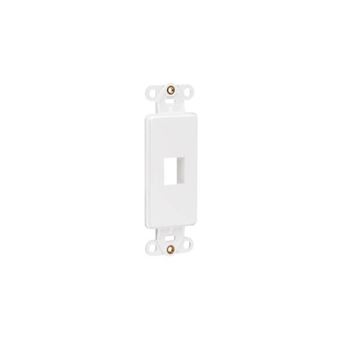 Tripp Lite Center Plate Insert Vertical 1-port (N042D001VWH)