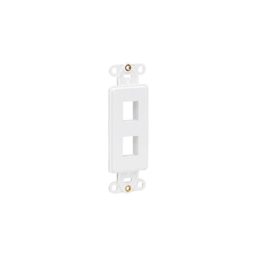 Tripp Lite Center Plate Insert Vertical 2-port (N042D002VWH)