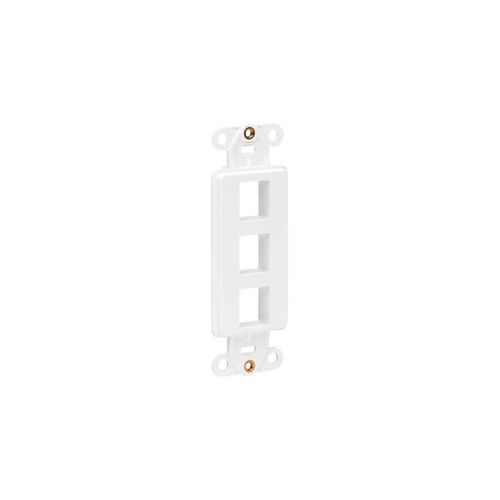 Tripp Lite Center Plate Insert Vertical 3-port (N042D003VWH)