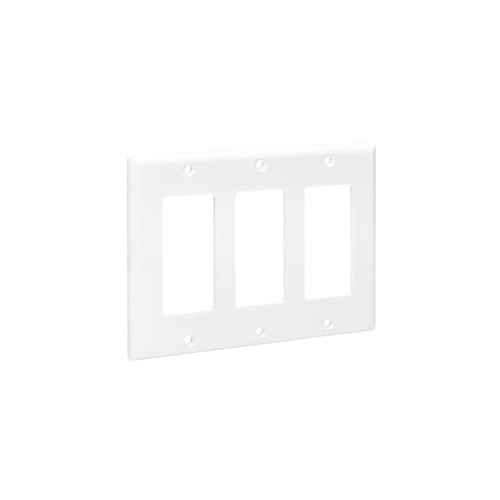 Tripp Lite Triple-gang Faceplate Vertical White (N042D300WH)