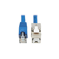Tripp Lite Cat6 Cable Assembly Shielded M/f 18in (N237AF18NWHSH)