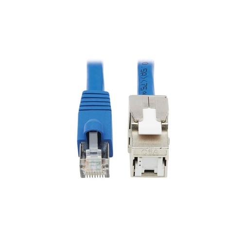 Tripp Lite Cat6 Cable Assembly Shielded M/f 18in (N237AF18NWHSH)