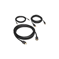 Tripp Lite Hdmi Kvm Cable Kit 4k Hdmi Black 10ft (P782010HA)