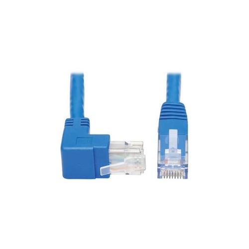 Tripp Lite Cat6 Cable Up Angle M/m Utp Blue 15ft (N204015BLUP)