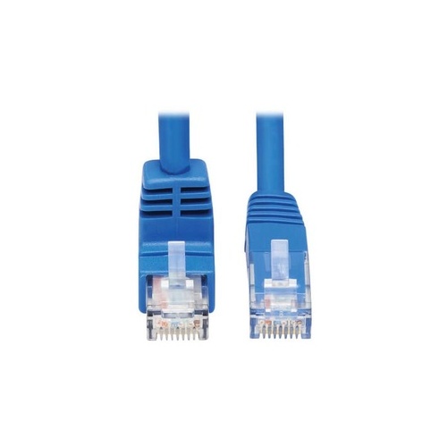 Tripp Lite Cat6 Cable Down Angle M/m Utp Blue 20ft (N204020BLDN)