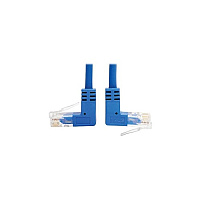 Tripp Lite Cat6 Cable Up/down Angle Slim Blue 1ft (N204S01BLUD)