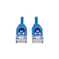 Tripp Lite Cat6a Snagless Slim Cable M/m Blue 15ft (N261S15BL)