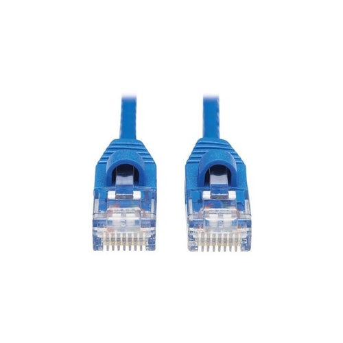 Tripp Lite Cat6a Snagless Slim Cable M/m Blue 20ft (N261S20BL)