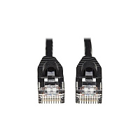 Tripp Lite Cat6a Snagless Slim Cable M/m Black 25ft (N261S25BK)