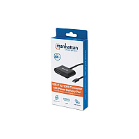 Manhattan - Strategic Usb-c To Hdmi Converter With Pd Port (153416)
