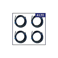 Parsec Technologies Pc240 Cable Kit; 4-in-1 Antenna 30 Ft (PC2404L30SFSM)