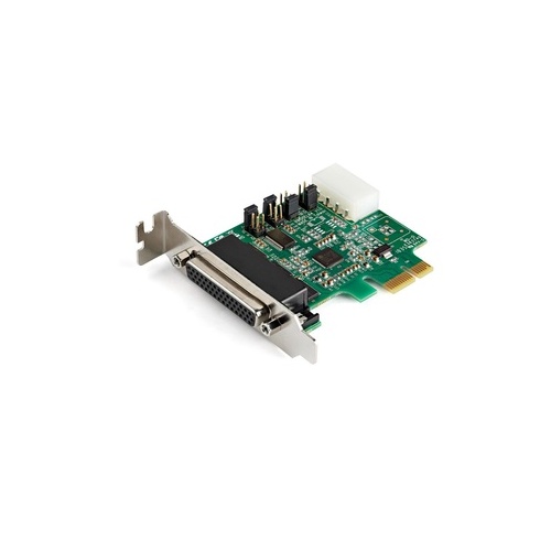 StarTech 4port Pcie Rs232 Serial Db9 Adapter Card (PEX4S953LP)
