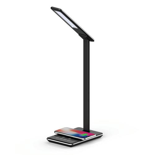 Supersonic Led Desk Lamp With Qi Charger (SC6040QI BLK)