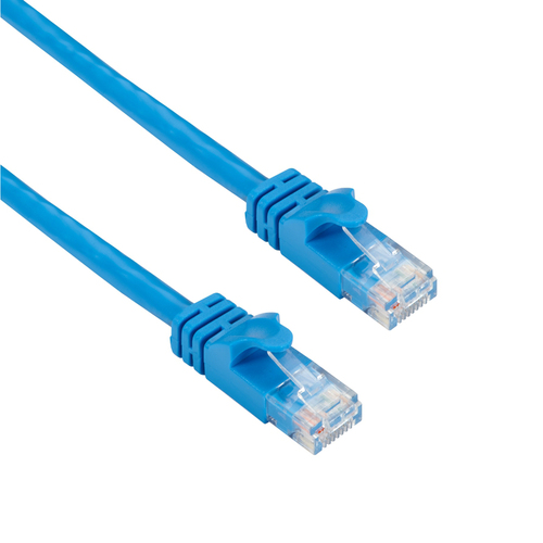 Black Box Cat6a 500-mhz Slimline Molded Snagless Stranded Ethernet Patch Cable-unshielded(utp),cm Pvc(rj45 M/m),blue,3-ft.(0.9-m) (CAT6APC003BL)