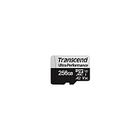 Transcend 256gb Microsd W/ Adapter Uhsi U3 A2 Ultra Performance (TS256GUSD340S)