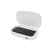 Manhattan - Strategic Phone Sanitizer With Qi Wireless Charger (102407)