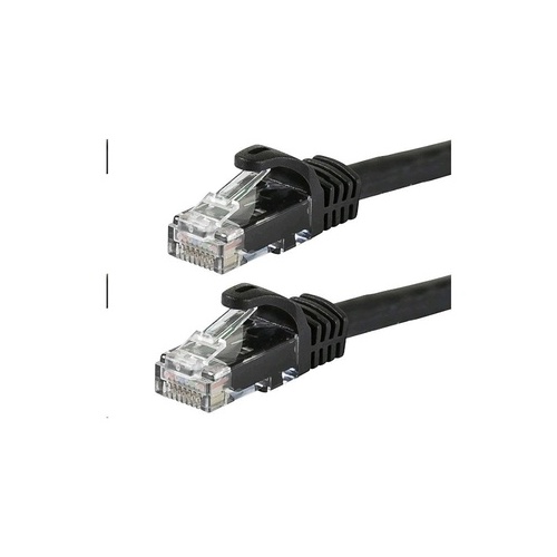 Monoprice Flexboot Cat5e 24awg Cable_ 7ft Black (11381)