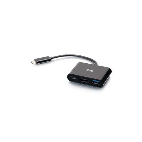 C2G Usb C To Hdmi, Usb A, Power Dock (C2G54453)