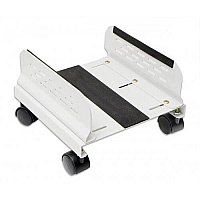 Syba Multimedia Steel Pc Stand For Atx Case With Adj. Width With Caster Wheels (SYACC65056)