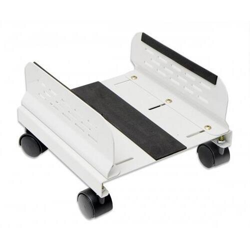 Syba Multimedia Steel Pc Stand For Atx Case With Adj. Width With Caster Wheels (SYACC65056)