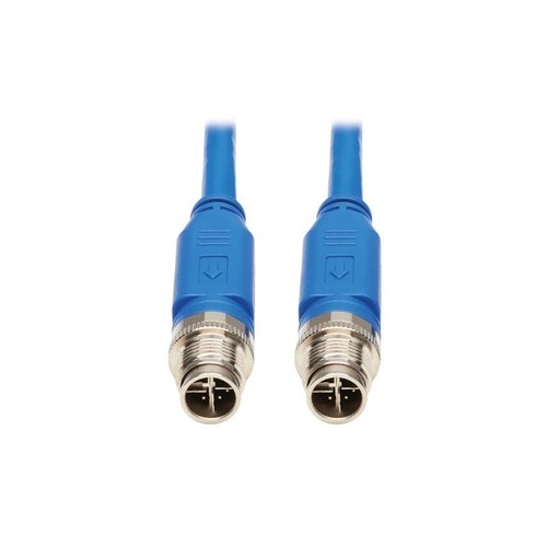 Tripp Lite Ethernet Cable M12 X-code Cat6 1g Utp 1m (NM1260101MBL)