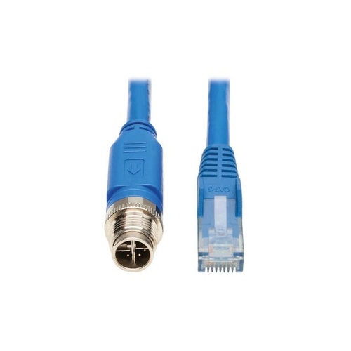 Tripp Lite Ethernet Cable M12 X-code Cat6 1g Utp 1m (NM1260201MBL)