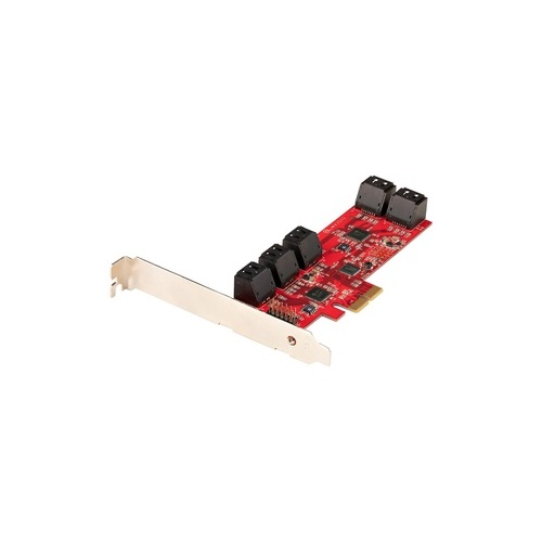 StarTech Sata Pcie Card/controller Card, 10 Ports (10P6GPCIESATACARD)