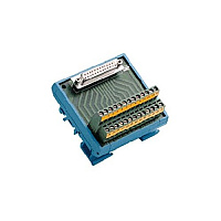 B+B Smartworx Db-25 Wiring Terminal, Din-rail Mount (ADAM3925AE)
