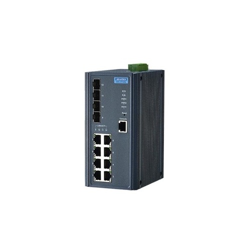 B+B Smartworx 8g + 4sfp Port Managed Ethernet Switch (EKI7712G4FIAU)