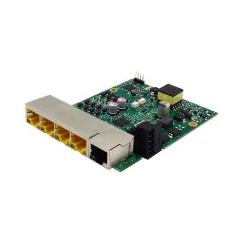 Brainboxes Embedded 4 Port Poe Fast Ethernet 10/100 + 1 Ethernet Port Switch -40f To +158f (SW125)