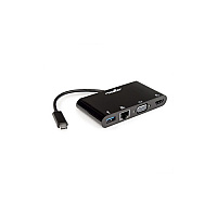Rocstor Usb-c Multiport Adapter - Black (Y10A248B1)