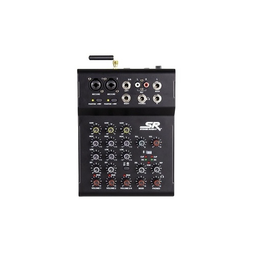 Monoprice Bluetooth Audio Streaming; Usb Recording; On - Board Delay Effect; Phantom Power Option; 2 - Band Eq Each Channel; Robust Metal Construction (625910)